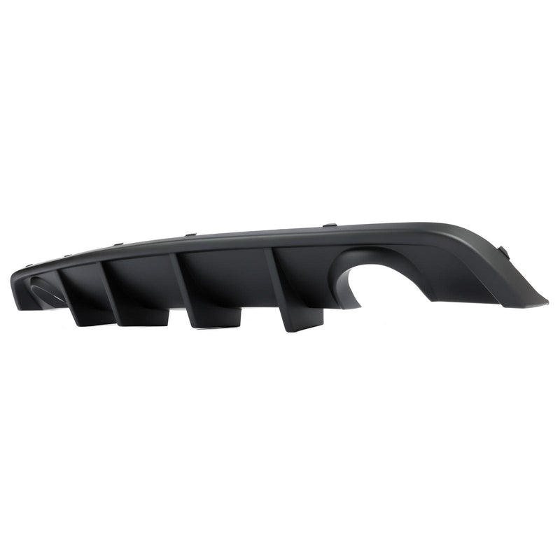 DURAFORCE Matte Black Rear Bumper Lip Lower Diffuser For Dodge Charger SRT V2 Style 12-14