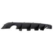 DURAFORCE Matte Black Rear Bumper Lip Lower Diffuser For Dodge Charger SRT V2 Style 12-14