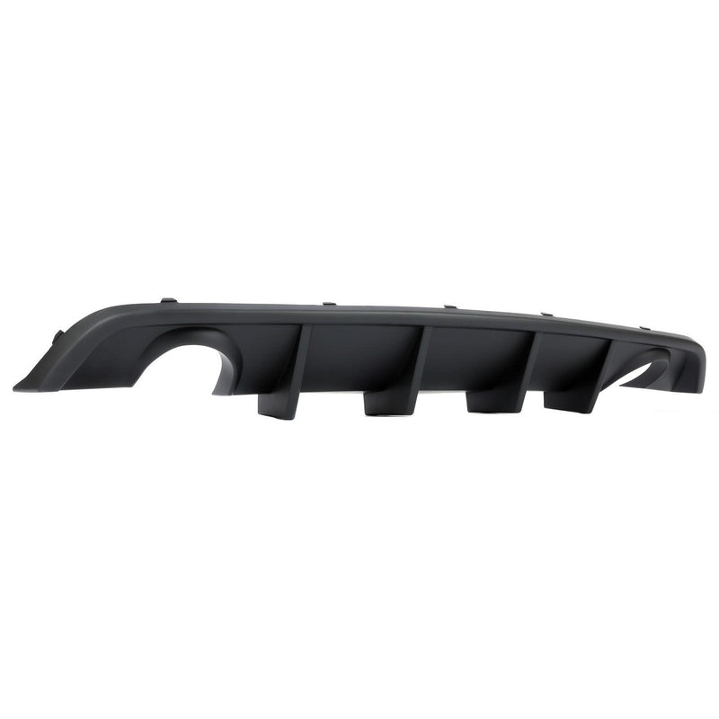DURAFORCE Matte Black Rear Bumper Lip Lower Diffuser For Dodge Charger SRT V2 Style 12-14