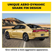 DURAFORCE Matte Black Rear Bumper Lip Lower Diffuser For Dodge Charger SRT V2 Style 12-14
