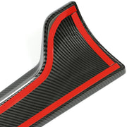 DURAFORCE For Tesla Model 3 2017-2023 LH RH Side Skirts Rocker Panels Carbon Fiber Style