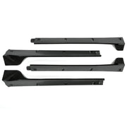 DURAFORCE For Tesla Model 3 2017-2023 LH RH Side Skirts Rocker Panels Carbon Fiber Style