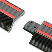 DURAFORCE For Tesla Model 3 2017-2023 LH RH Side Skirts Rocker Panels Carbon Fiber Style