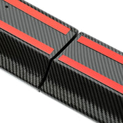 DURAFORCE For Tesla Model 3 2017-2023 LH RH Side Skirts Rocker Panels Carbon Fiber Style