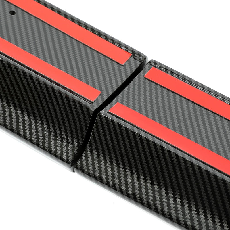 DURAFORCE For Tesla Model 3 2017-2023 LH RH Side Skirts Rocker Panels Carbon Fiber Style