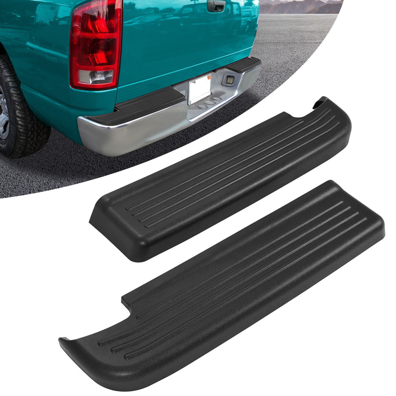 DURAFORCE Rear Step Bumper Upper Top Pad LH + RH For Dodge Ram 1500 2500 1994-2002