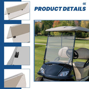 DURAFORCE For Yamaha G29 Drive 07-16 Golf Cart Tinted Folding Down Windshield Windscreen