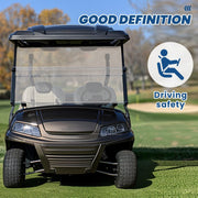 DURAFORCE For Yamaha G29 Drive 07-16 Golf Cart Tinted Folding Down Windshield Windscreen