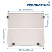 DURAFORCE For Yamaha G29 Drive 07-16 Golf Cart Tinted Folding Down Windshield Windscreen