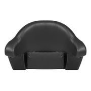 DURAFORCE Motorcycle Hard Saddlebags Saddle Bags + Luggage Trunk Backrest Luggage Rack