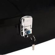 DURAFORCE Motorcycle Hard Saddlebags Saddle Bags + Luggage Trunk Backrest Luggage Rack