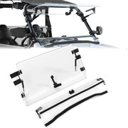 DURAFORCE Flip Front Windshield For 08-14 Polaris RZR 800/S 800/4 800/ XP 900 Clear