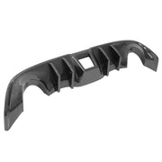 DURAFORCE Carbon Look For Nissan 370Z Coupe 2009-2020 Rear Bumper Lip Valance Diffuser PP