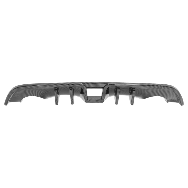 DURAFORCE Carbon Look For Nissan 370Z Coupe 2009-2020 Rear Bumper Lip Valance Diffuser PP