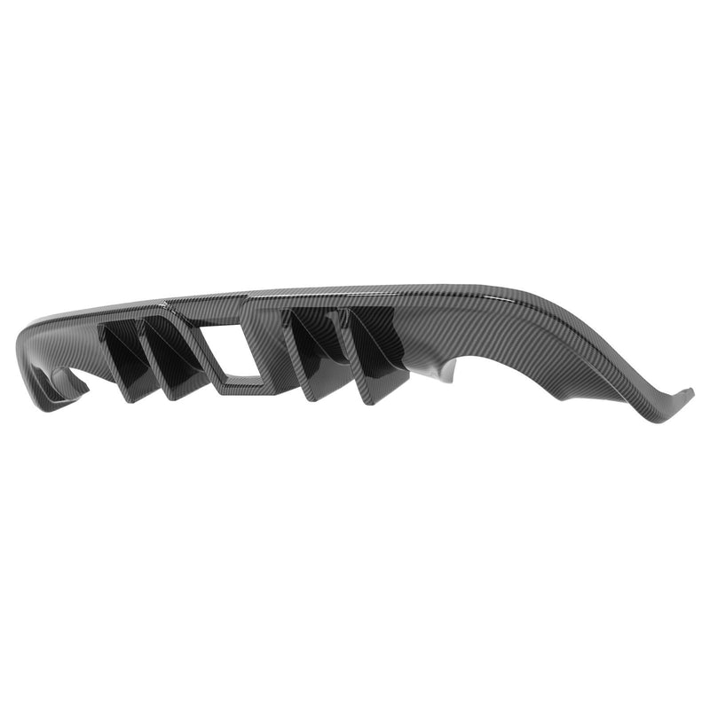 DURAFORCE Carbon Look For Nissan 370Z Coupe 2009-2020 Rear Bumper Lip Valance Diffuser PP