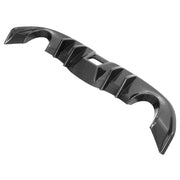 DURAFORCE Carbon Look For Nissan 370Z Coupe 2009-2020 Rear Bumper Lip Valance Diffuser PP