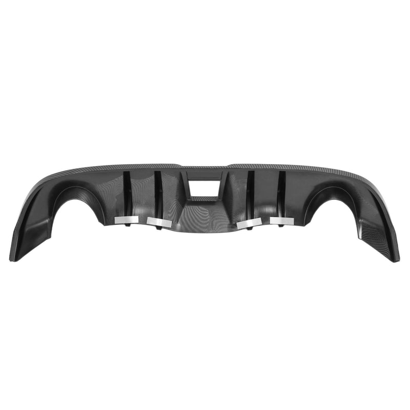 DURAFORCE Carbon Look For Nissan 370Z Coupe 2009-2020 Rear Bumper Lip Valance Diffuser PP