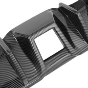 DURAFORCE Carbon Look For Nissan 370Z Coupe 2009-2020 Rear Bumper Lip Valance Diffuser PP