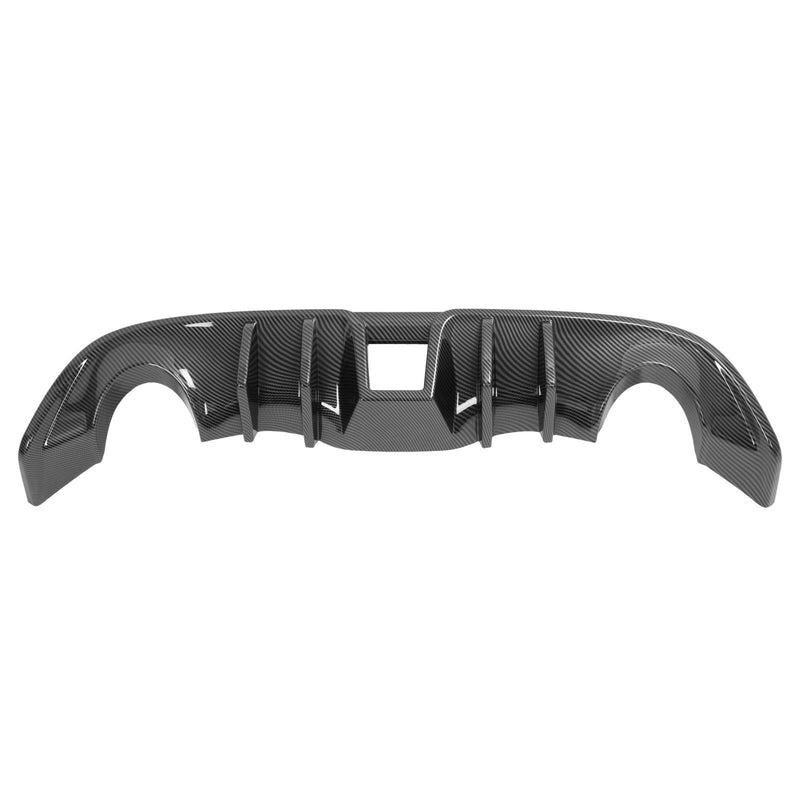 DURAFORCE Carbon Look For Nissan 370Z Coupe 2009-2020 Rear Bumper Lip Valance Diffuser PP