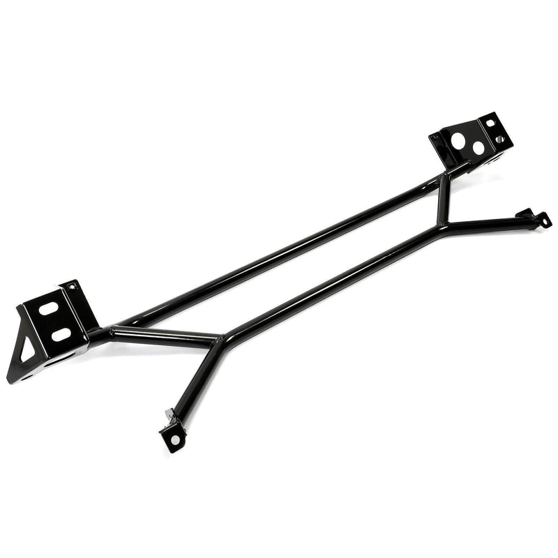DURAFORCE Black Front Power Brace Support For Mitsubishi Lancer EVO 7 8 9 2003-2006