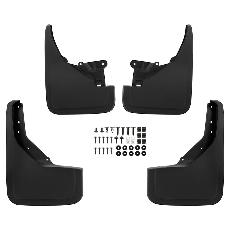 DURAFORCE 4Pcs Front & Rear Mud Flaps Splash Guards For Ford Bronco 21-25 #M2DZ-16A550-AA