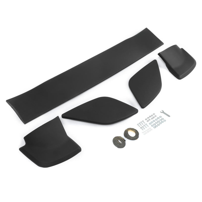 DURAFORCE JDM Style Matte Black Rear Trunk Spoiler Wing For Subaru WRX/WRX STI 2015-2021