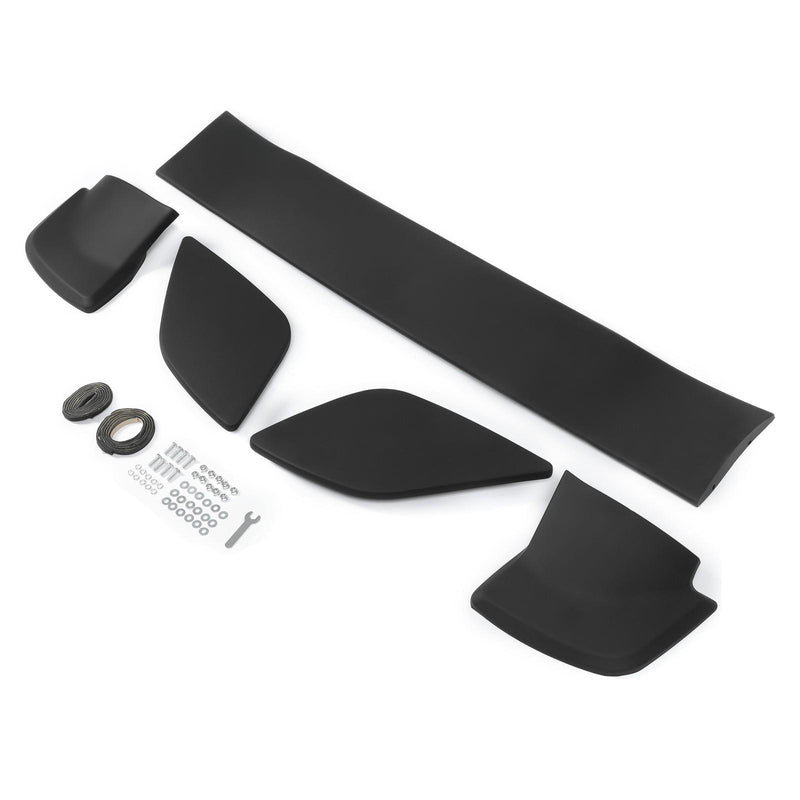 DURAFORCE JDM Style Matte Black Rear Trunk Spoiler Wing For Subaru WRX/WRX STI 2015-2021