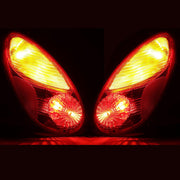 DURAFORCE For 2001-2005 Chrysler PT Cruiser Tail Lights Brake Lamps Pair W/Bulb 01 02 03