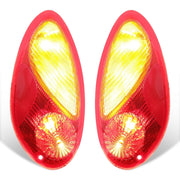 DURAFORCE For 2001-2005 Chrysler PT Cruiser Tail Lights Brake Lamps Pair W/Bulb 01 02 03