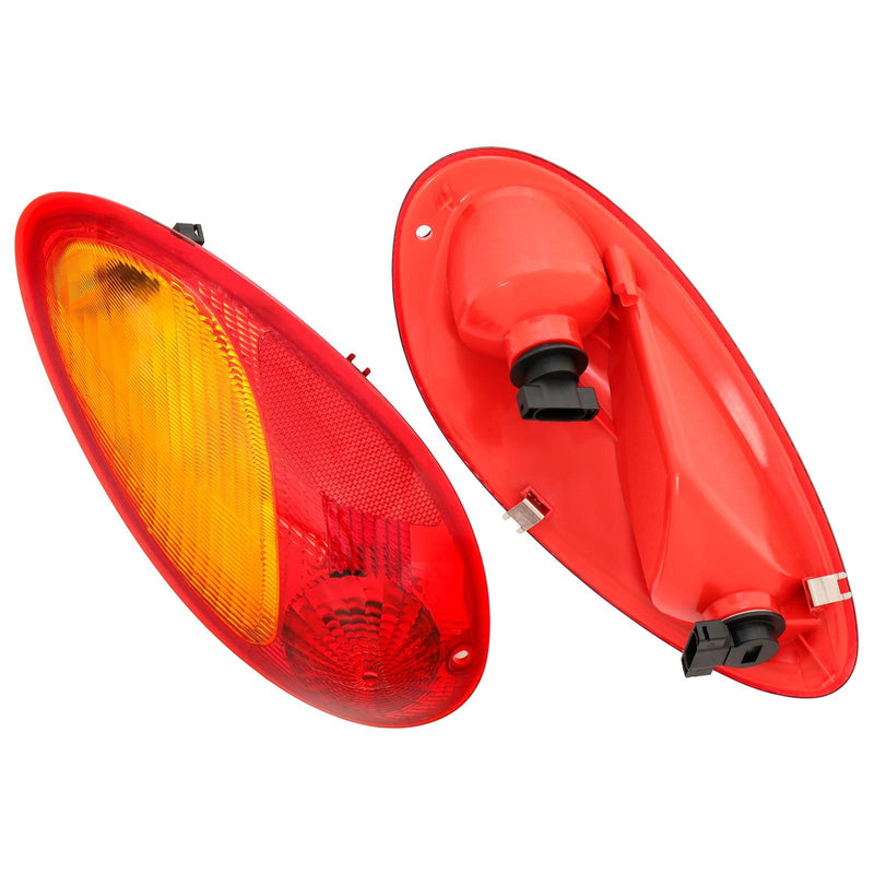 DURAFORCE For 2001-2005 Chrysler PT Cruiser Tail Lights Brake Lamps Pair W/Bulb 01 02 03