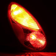 DURAFORCE For 2001-2005 Chrysler PT Cruiser Tail Lights Brake Lamps Pair W/Bulb 01 02 03