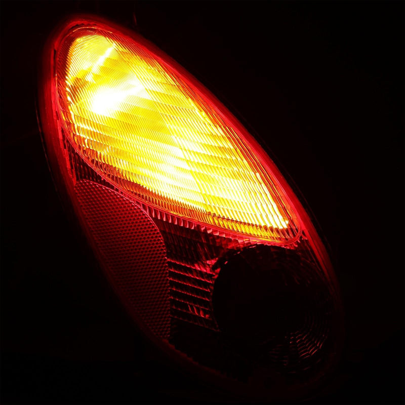 DURAFORCE For 2001-2005 Chrysler PT Cruiser Tail Lights Brake Lamps Pair W/Bulb 01 02 03