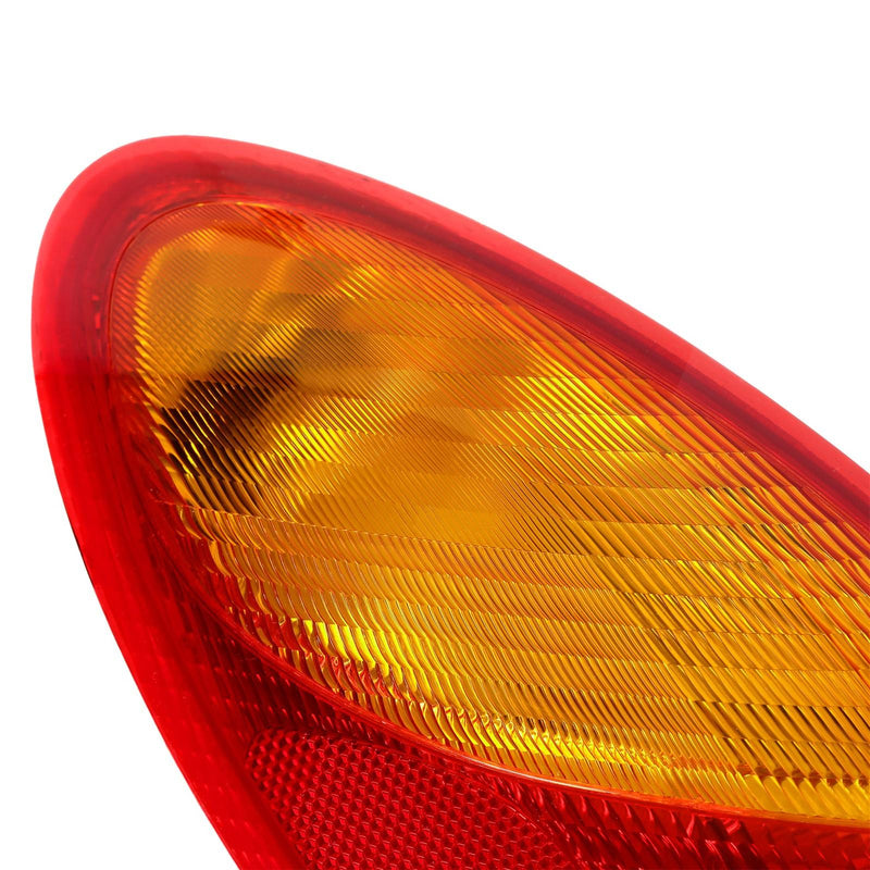 DURAFORCE For 2001-2005 Chrysler PT Cruiser Tail Lights Brake Lamps Pair W/Bulb 01 02 03