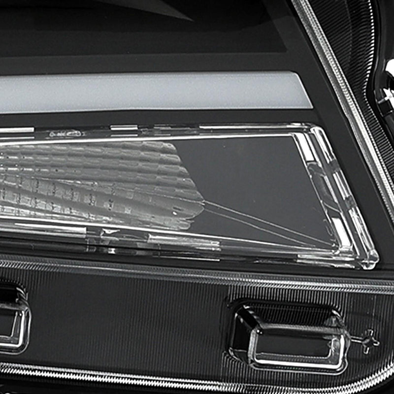 DURAFORCE For Chevy Colorado 2015-2022 LED Tube DRL Dual Projector Headlights Headlamps