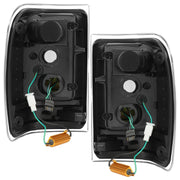 DURAFORCE For Ford Ranger 2001-2011 Black Housing Clear Lens Tail Lights LED C Light Bar