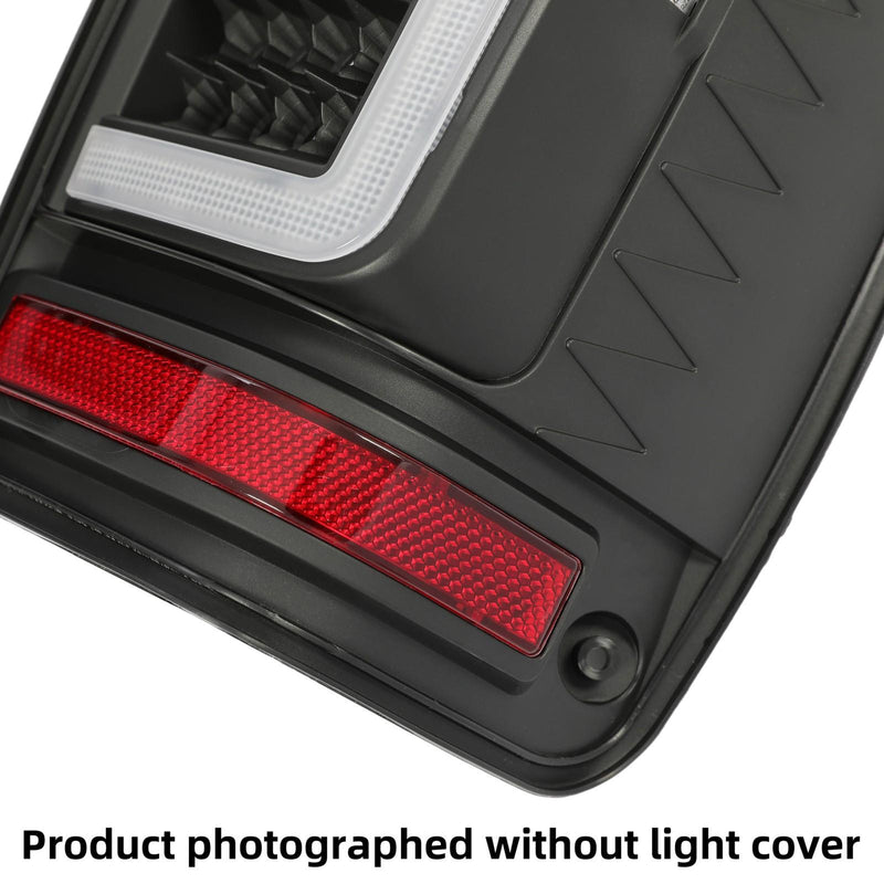 DURAFORCE For Ford Ranger 2001-2011 Black Housing Clear Lens Tail Lights LED C Light Bar
