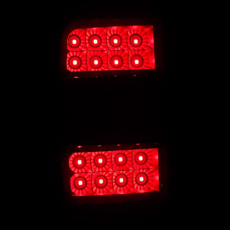 DURAFORCE For Ford Ranger 2001-2011 Black Housing Clear Lens Tail Lights LED C Light Bar