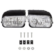 DURAFORCE Bumper Fog Lights Lamps Left+Right Fit For 2003-2006 Chevy Silverado Avalanche