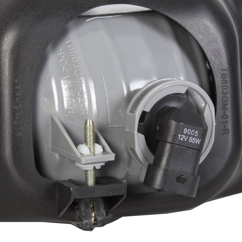 DURAFORCE Bumper Fog Lights Lamps Left+Right Fit For 2003-2006 Chevy Silverado Avalanche