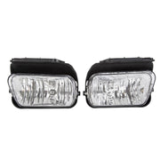 DURAFORCE Bumper Fog Lights Lamps Left+Right Fit For 2003-2006 Chevy Silverado Avalanche