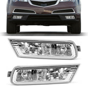 DURAFORCE For Acura MDX 2010-2013 Pair Front Bumper Fog Light Driving Lamp Left & Right
