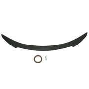 DURAFORCE For Tesla Model S 2012-2021 Carbon Fiber Style Rear Trunk Lid Spoiler Wing ABS