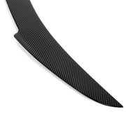 DURAFORCE For Tesla Model S 2012-2021 Carbon Fiber Style Rear Trunk Lid Spoiler Wing ABS