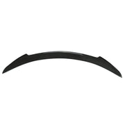 DURAFORCE For Tesla Model S 2012-2021 Carbon Fiber Style Rear Trunk Lid Spoiler Wing ABS