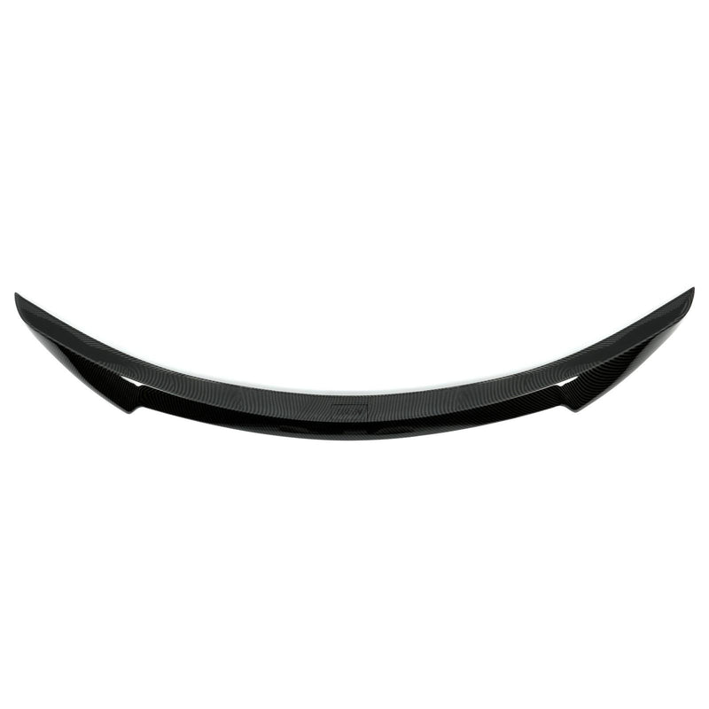 DURAFORCE For Tesla Model S 2012-2021 Carbon Fiber Style Rear Trunk Lid Spoiler Wing ABS
