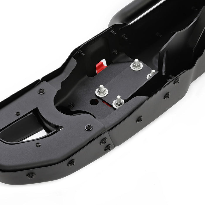 DURAFORCE 10th Anniversary Front Bumper For 18-24 Jeep Wrangler JL Gladiator W/Mount Plate