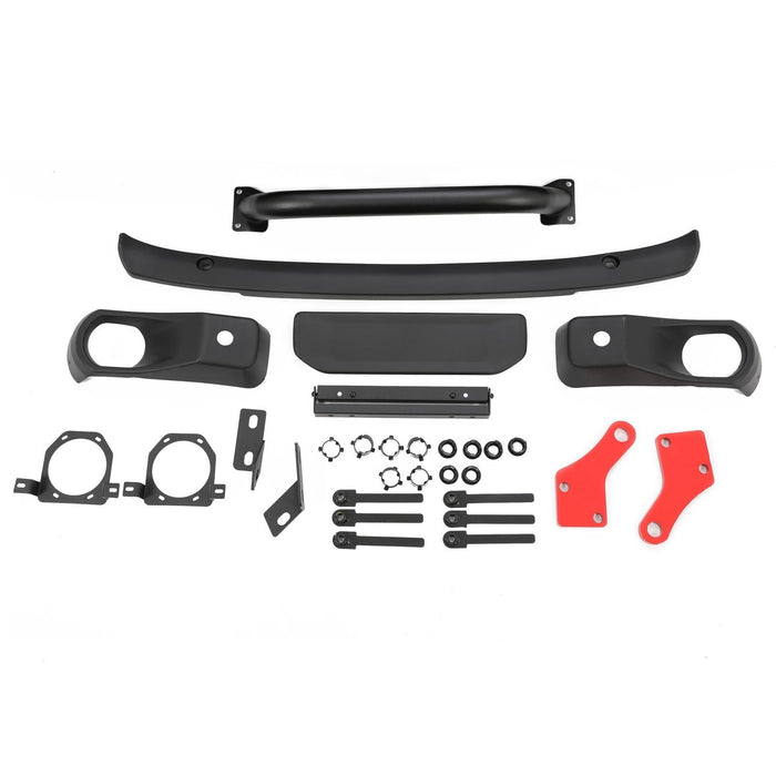 DURAFORCE 10th Anniversary Front Bumper For 18-24 Jeep Wrangler JL Gladiator W/Mount Plate