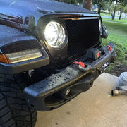 DURAFORCE 10th Anniversary Front Bumper For 18-24 Jeep Wrangler JL Gladiator W/Mount Plate