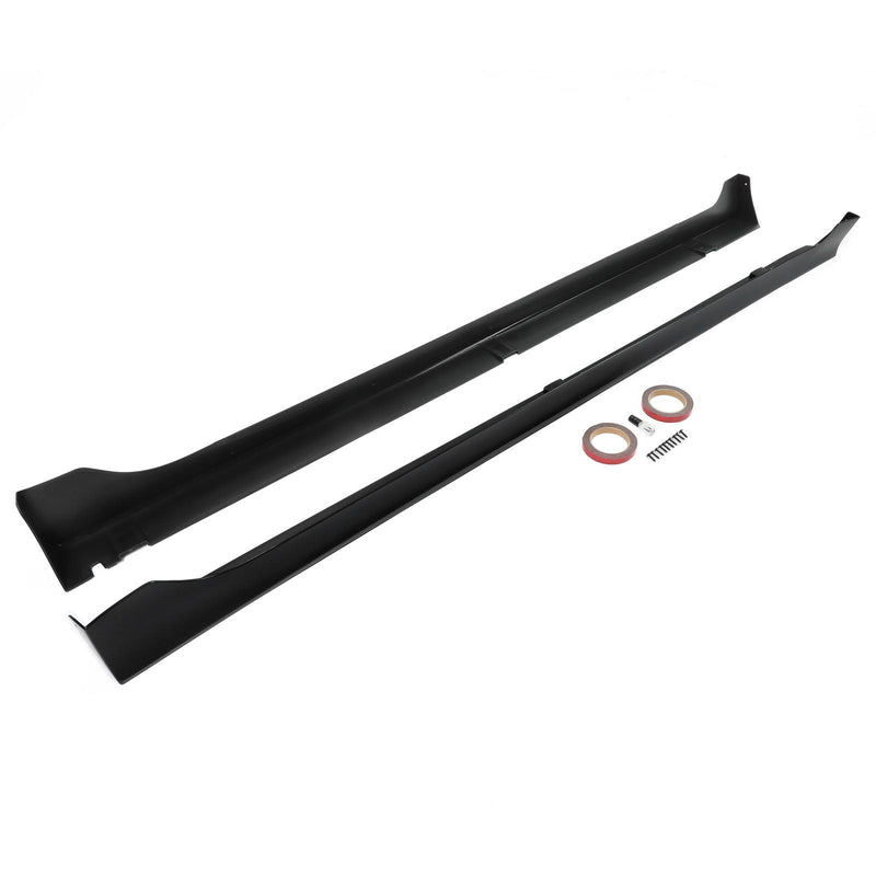 DURAFORCE For Honda Accord 2013-17 4 Dr JDM MOD Style Side Skirts Extension PP Pair w/Tape