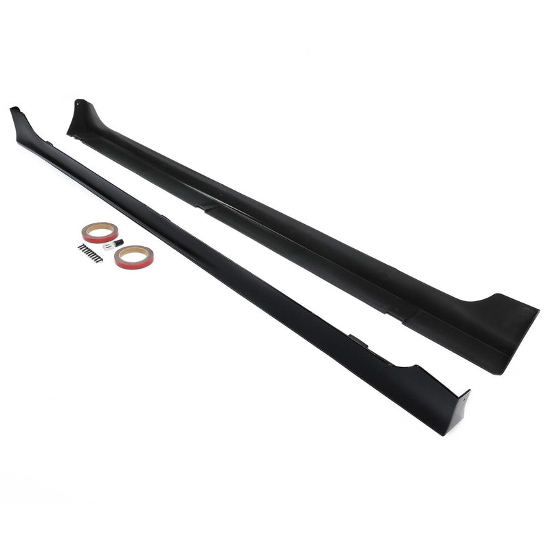 DURAFORCE For Honda Accord 2013-17 4 Dr JDM MOD Style Side Skirts Extension PP Pair w/Tape